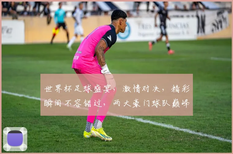 世界杯足球盛宴，激情对决，精彩瞬间不容错过，两大豪门球队巅峰对决，谁将问鼎冠军